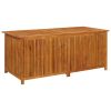 Patio Storage Box 68.9"x31.5"x29.5" Solid Acacia Wood