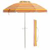 6.5 Feet Beach Umbrella with Carry Bag without Weight Base