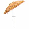 6.5 Feet Beach Umbrella with Carry Bag without Weight Base